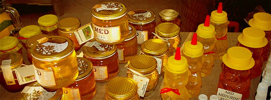 razni pčelinji proizvodi, med